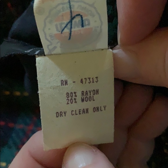 Plaid coat - Picture 3 of 3